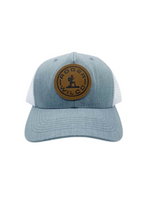 Load image into Gallery viewer, The Radioman Heather/White Trucker Hat
