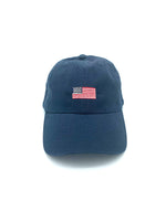 Load image into Gallery viewer, US Flag Dad Hat - Navy Blue
