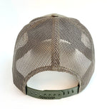 Load image into Gallery viewer, Leather Patch Trucker Cap - Loden Green

